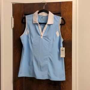 IZOD blue golf shirt